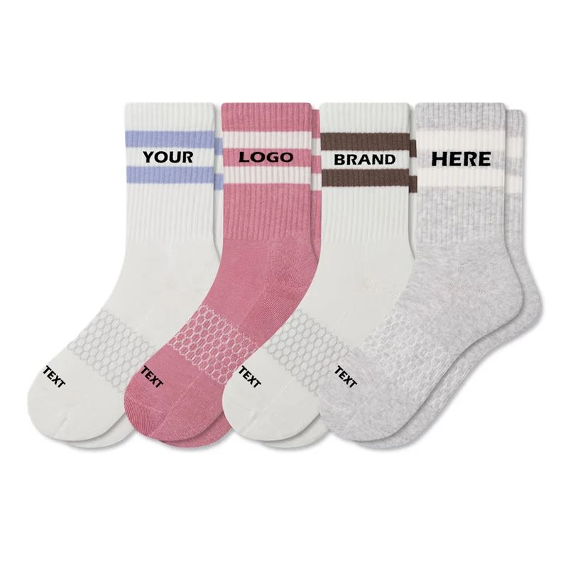 Custom Striped Crew Socks